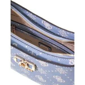 Women's zip shoulder bag Guess Emelie Logo image-2