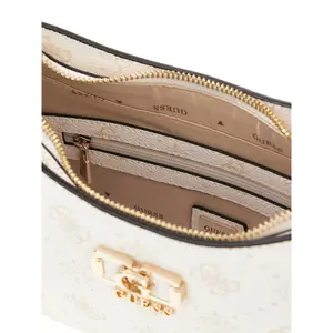 Women's zip shoulder bag Guess Emelie Logo image-2