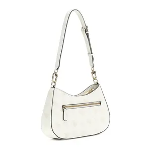 Women's zip shoulder bag Guess Emelie Logo image-1