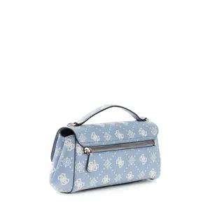 Women's flap Handbag Guess Emelie Logo image-1