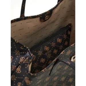 2 in 1 women's tote bag Guess Emelie Logo Large image-2