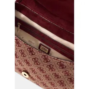 Women’s flap shoulder bag Guess Samantha image-4