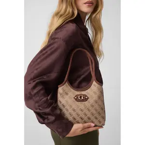 Mini women's tote bag Guess Samantha image-3