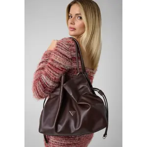 Women's Handbag Guess Karima Drawstring image-3