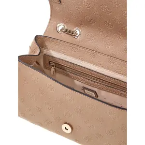 Convertible Flap Crossbody Bag for Women Guess Ella Logo image-2