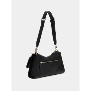 Women's shoulder bag with zipper Guess Cresidia II image-4