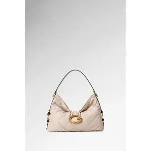 Quilted shoulder bag for women Guess Camden image-2
