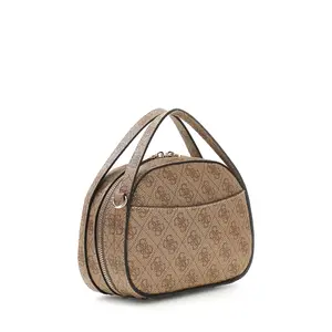 Women's zippered Handbag Guess Coleen Logo image-1