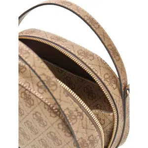 Women's zippered Handbag Guess Coleen Logo image-2