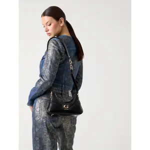 Sac à main à fermeture éclaire femme Guess Dea image-3