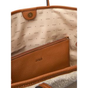 2 in 1 women's tote bag Guess Victtoria Large image-6