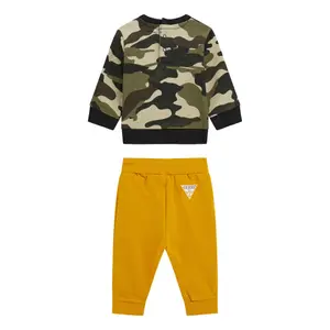 Conjunto de camisola de mangas longas e calças para menino bebé Guess Active image-2