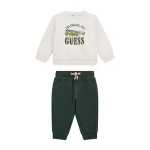 Conjunto de camisola de mangas longas e calças para menino bebé Guess Active image-1