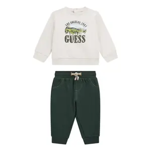 Conjunto de camisola de mangas longas e calças para menino bebé Guess Active image-4
