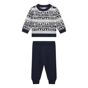 Baby boy sweater and trousers set Guess image-0
