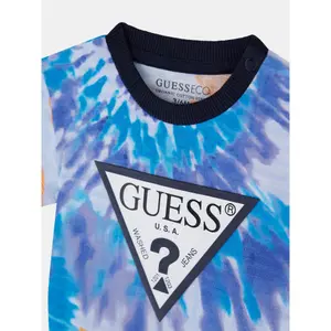 Baby boy jersey t-shirt and shorts set Guess image-2