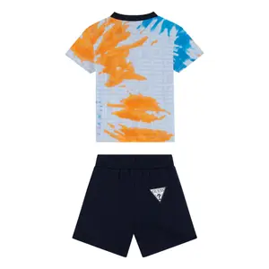 Baby boy jersey t-shirt and shorts set Guess image-6