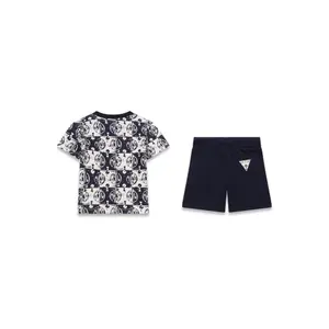 Baby boy jersey t-shirt and shorts set Guess image-1