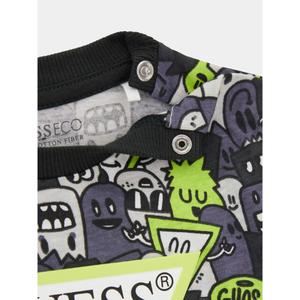 Conjunto de t-shirt de mangas longas e calções para bebé rapaz Guess Active image-2