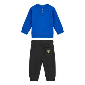 Conjunto de camisola de mangas longas e calças para menino bebé Guess Active image-1