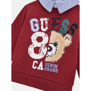 Ensemble Sweatshirt et pantalon bébé garçon Guess image-0