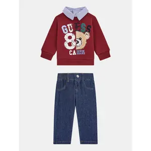 Ensemble Sweatshirt et pantalon bébé garçon Guess image-1