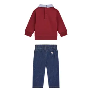 Ensemble Sweatshirt et pantalon bébé garçon Guess image-5