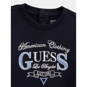 Baby boy sweatshirt and jogger pants set Guess Active image-4