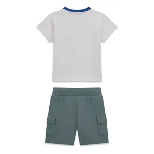 Baby boy t-shirt and cargo shorts set Guess image-1
