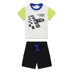 Baby boy t-shirt and shorts set Guess Active image-0