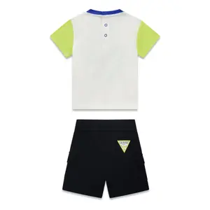 Baby boy t-shirt and shorts set Guess Active image-1