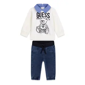 Sweatshirt und Jeans Set für Baby Jungen Guess Active image-0