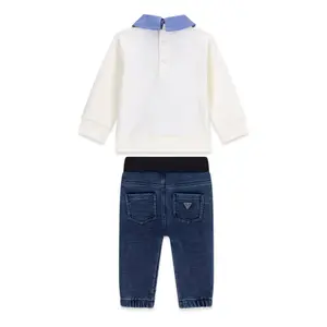 Sweatshirt und Jeans Set für Baby Jungen Guess Active image-1