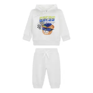 Conjunto de sweatshirt e calças de jogging para bebé menino Guess Active image-0