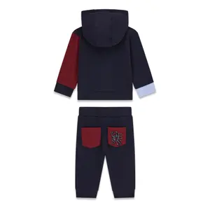 Conjunto de sweatshirt e calças de jogging para bebé menino Guess image-1