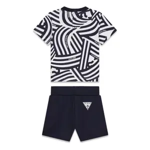 Baby boy t-shirt and shorts set Guess Active image-1