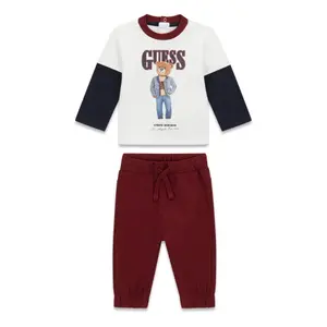 Baby boy t-shirt and joggers set Guess Active image-0