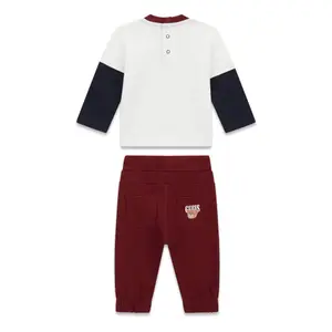 Baby boy t-shirt and joggers set Guess Active image-1