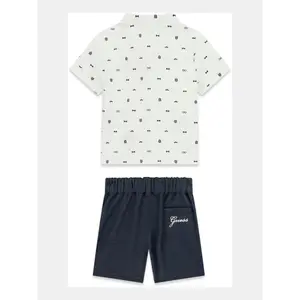 Shirt and shorts set for baby boy Guess image-1