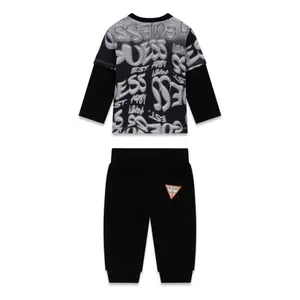 Baby boy t-shirt and pants set Guess Active image-1