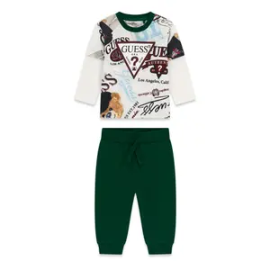 Baby boy t-shirt and pants set Guess Active image-0