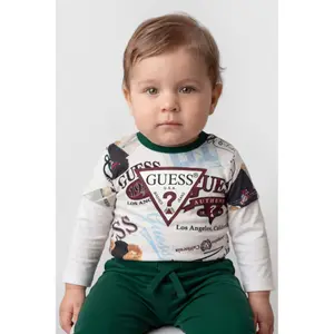 Baby boy t-shirt and pants set Guess Active image-1
