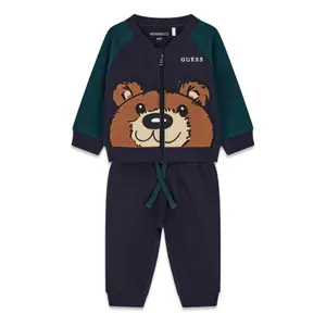 Baby boy sweatshirt and jogger pants set Guess Active image-0