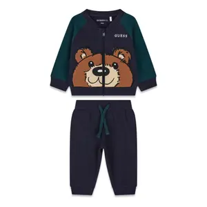 Baby boy sweatshirt and jogger pants set Guess Active image-1