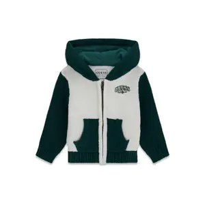 Baby boy zip-up hoodie Guess image-0