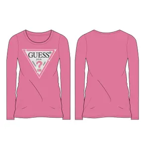 Long sleeve girls' t-shirt Guess image-2