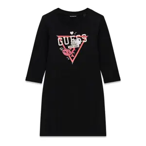 Girl t-shirt dress Guess Interlock image-0