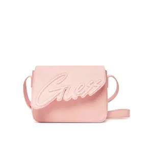 Girl's shoulder Bag with flap Guess image-0