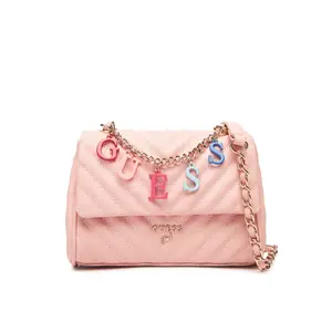 Girl's shoulder Bag with flap Guess image-1