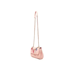 Girl's shoulder Bag with flap Guess image-3